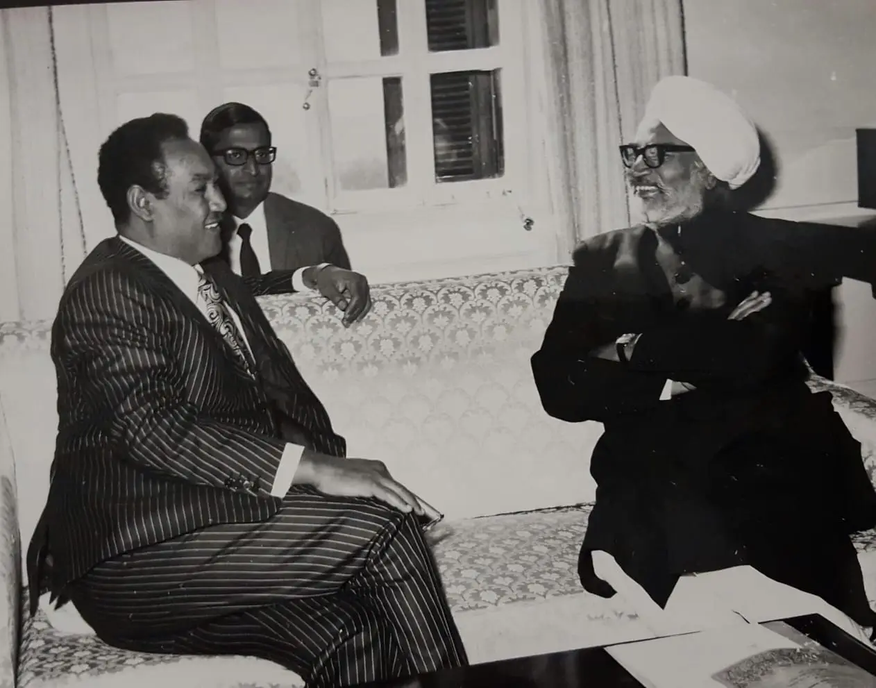 الرئيس النميري النميري يجري زيارة هامة في الهند