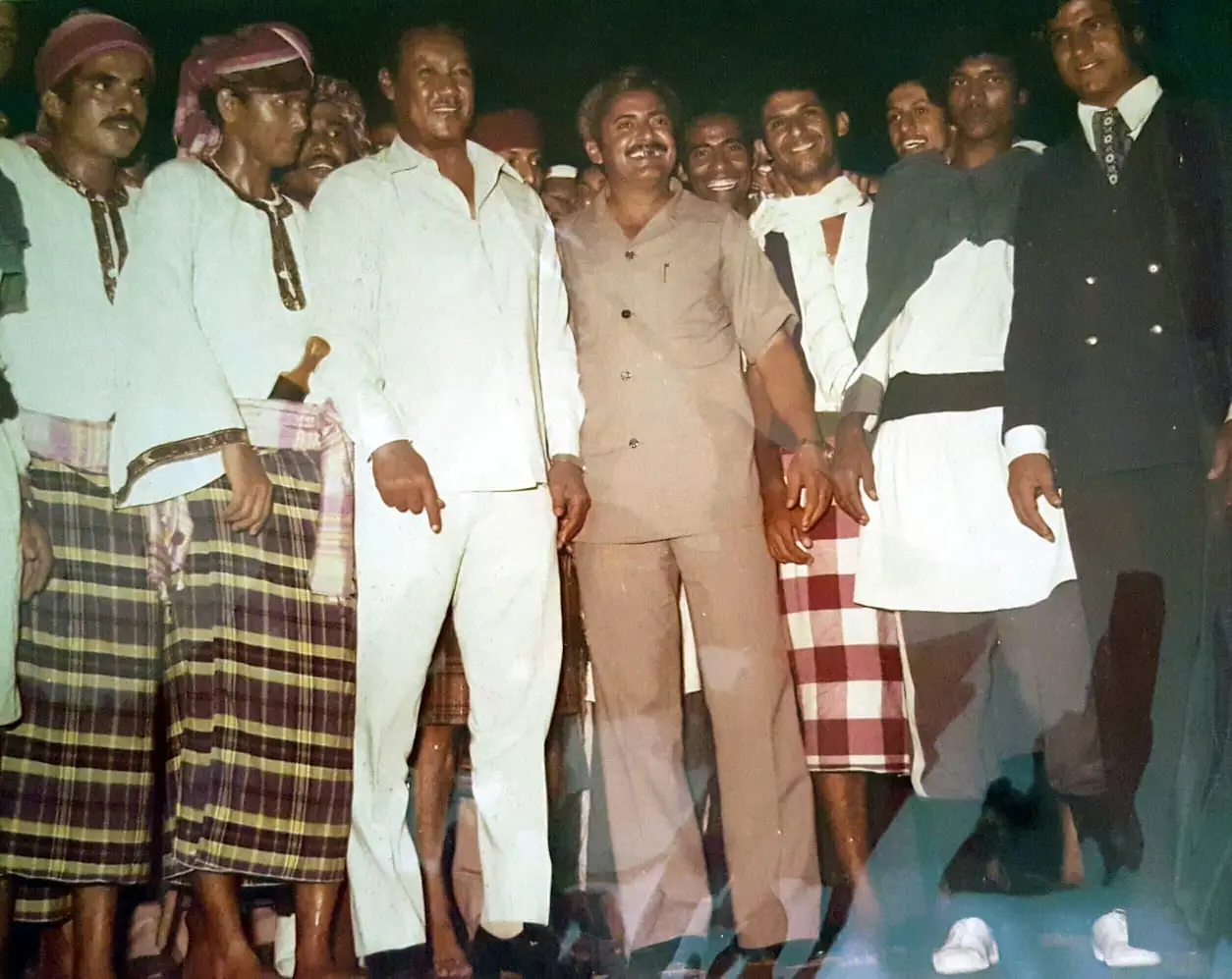 الرئيس النميري في زيارة خارجية الى احدى دول مجلس التعاون الخليجي