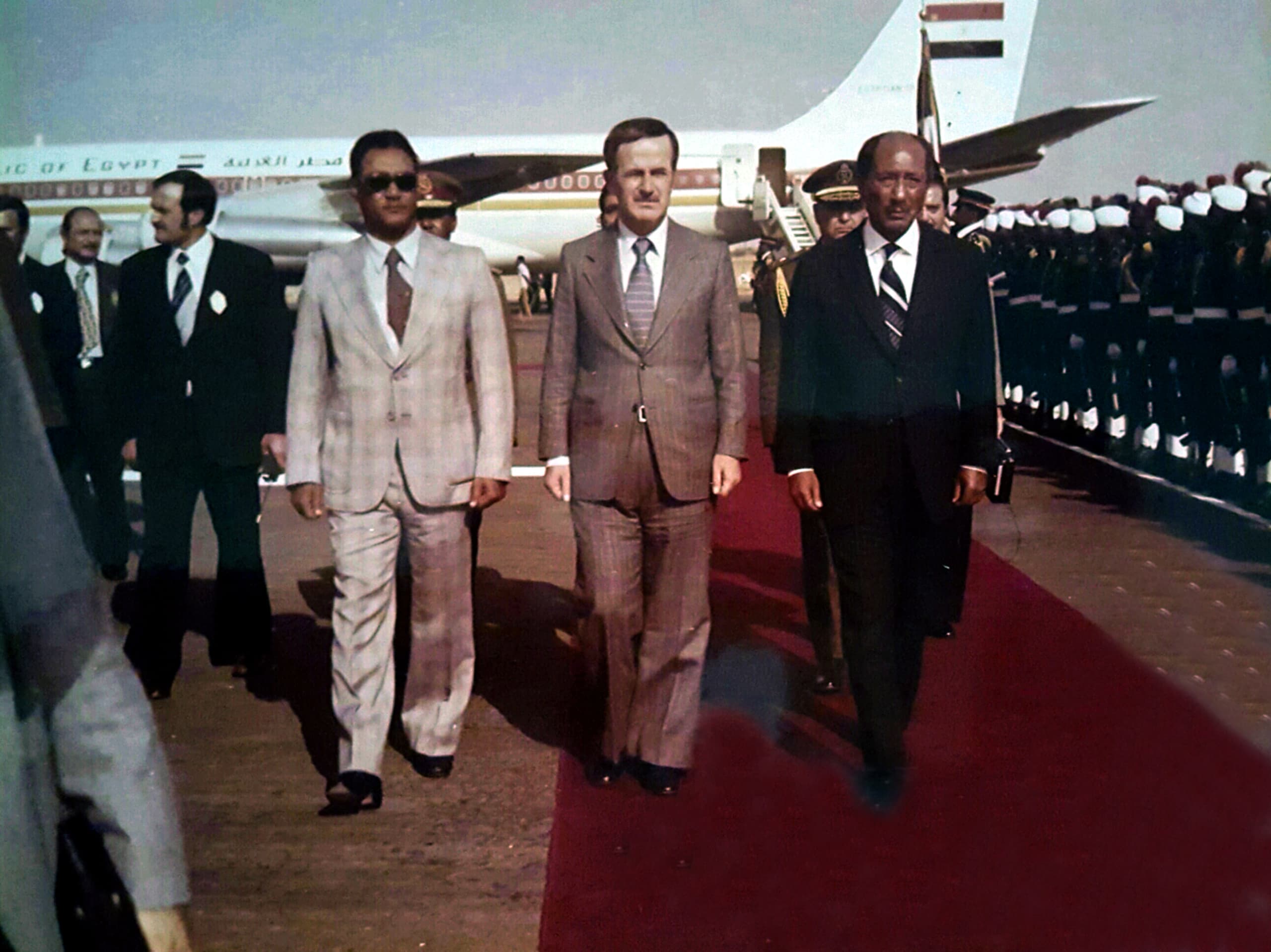 النميري والسادات